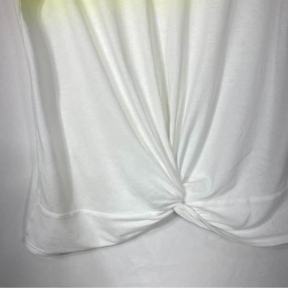 Z by Zella Big Girls Green Blaze Twist Front Ombré Tank Top - Picture 4 of 7